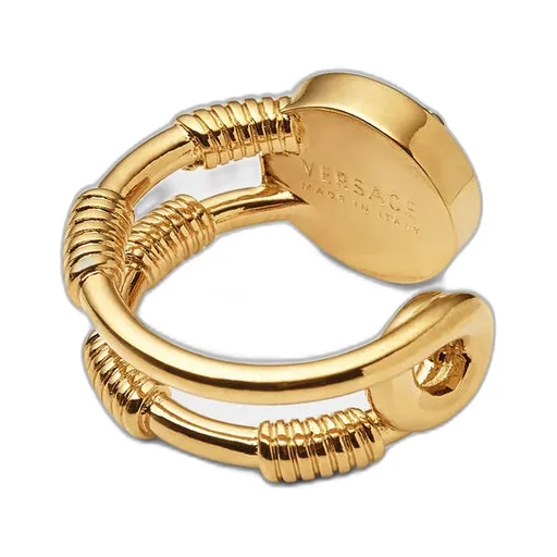 Versace Safety Pin Ring
