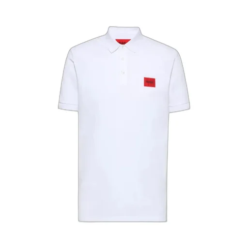Hugo Boss Logo Patch Short-Sleeved Polo Shirt