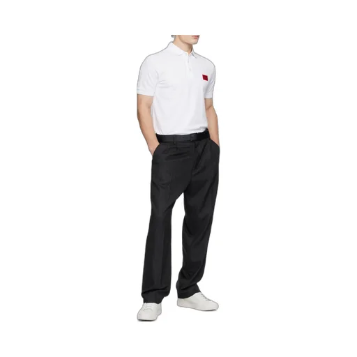 Hugo Boss Logo Patch Short-Sleeved Polo Shirt