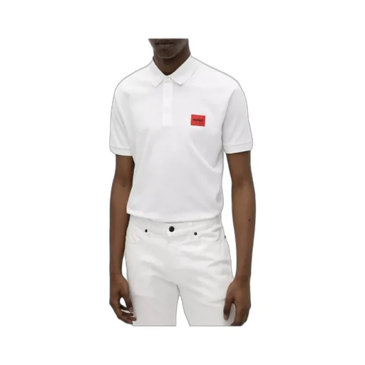 Hugo Boss Logo Patch Short-Sleeved Polo Shirt
