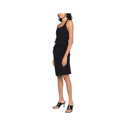 Asymmetric Halterneck Dress