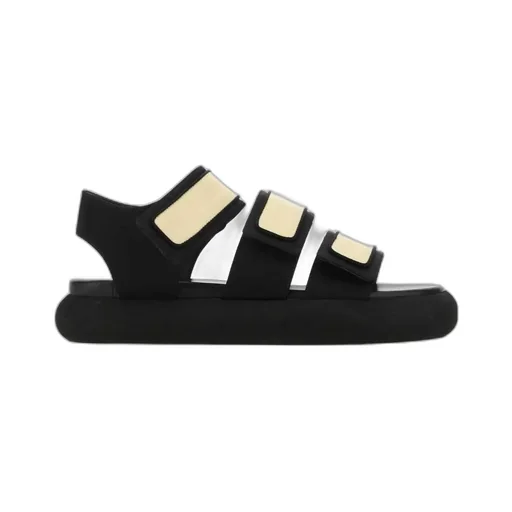 Neous Triple Strap Modern Sandals
