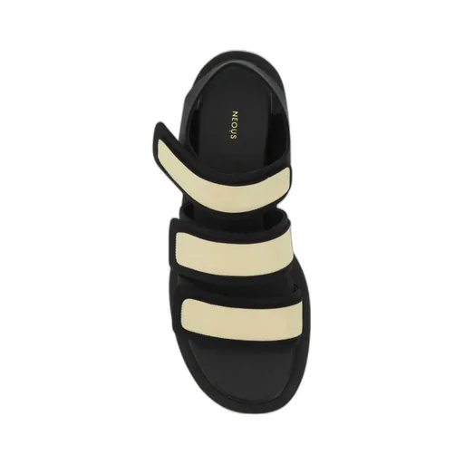Neous Triple Strap Modern Sandals