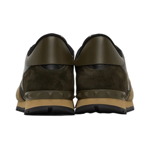 Valentino Garavani Rockrunner Camouflage-Print Lace-Up Sneakers