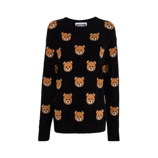 Teddy Bear-Print Jumper