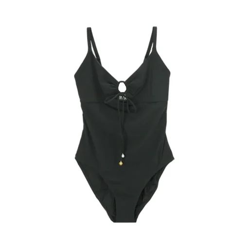 Tory Burch Ruched One-Piece Swimsuit