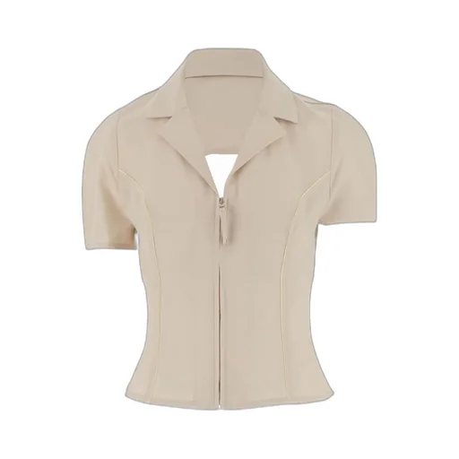 Tangelo Zip-Up Cycling Shirt