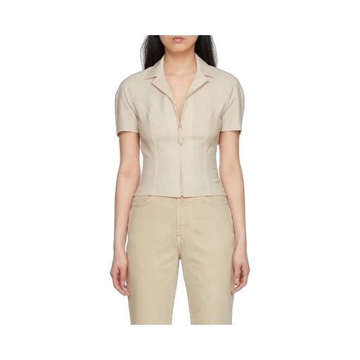 Tangelo Zip-Up Cycling Shirt