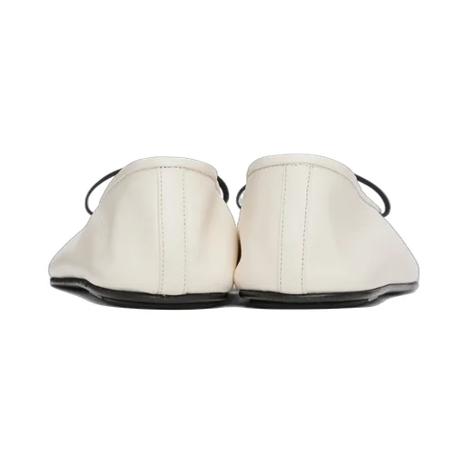 The Row Elasticated-Strap Ballerina Flats