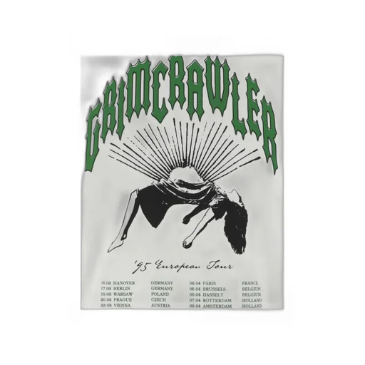 Grimcrawler-Print Sleeveless Top
