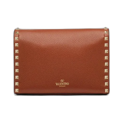 Valentino Garavani Rockstud Foldover Top Small Crossbody Bag