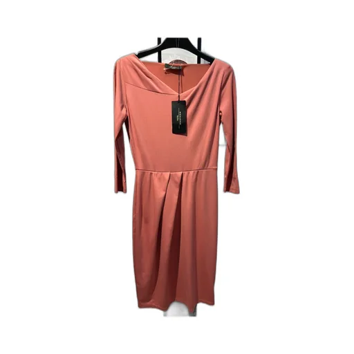 Pleated Detail Dress