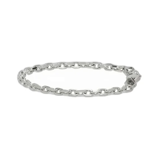 Skull-Charm Chain Bracelet