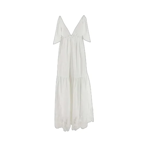 V-Neck Long Dress