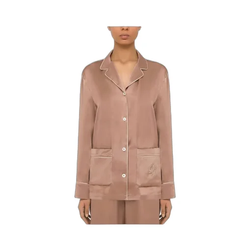 Dolce & Gabbana Buttoned Long-Sleeved Pajama Shirt