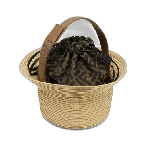 Fendi Monogram Detailed Bucket Hat