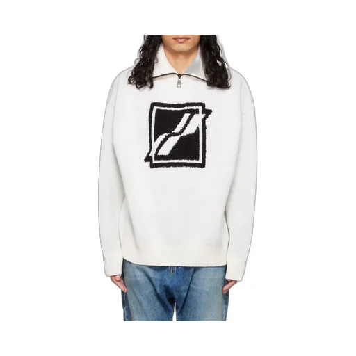 Logo Semi-Zipper Sweater
