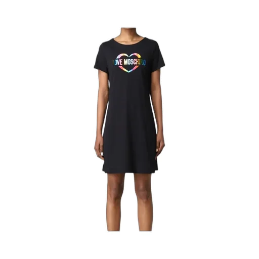 Round Neck Short-Sleeved Dress