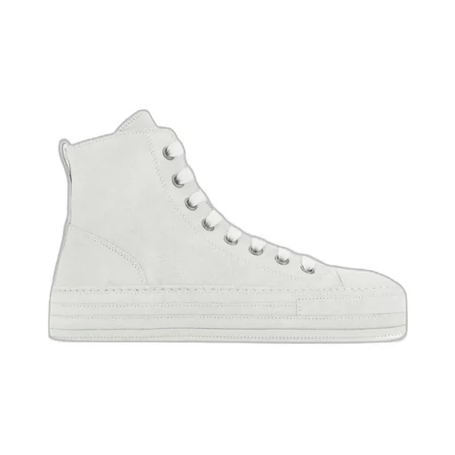 Ann Demeulemeester Round Toe Lace-Up Sneakers