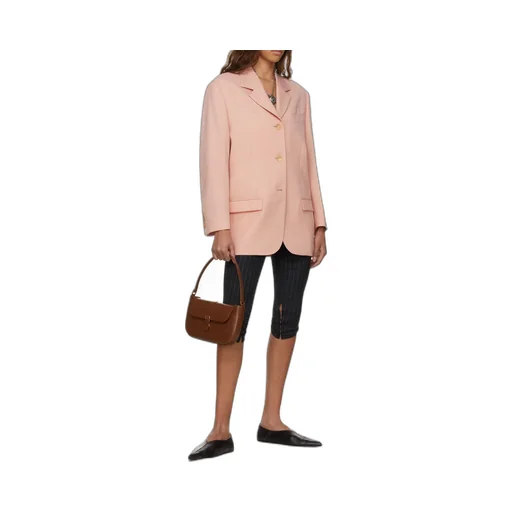 By Far Miranda Buckle Detailed Shoulder Bag
