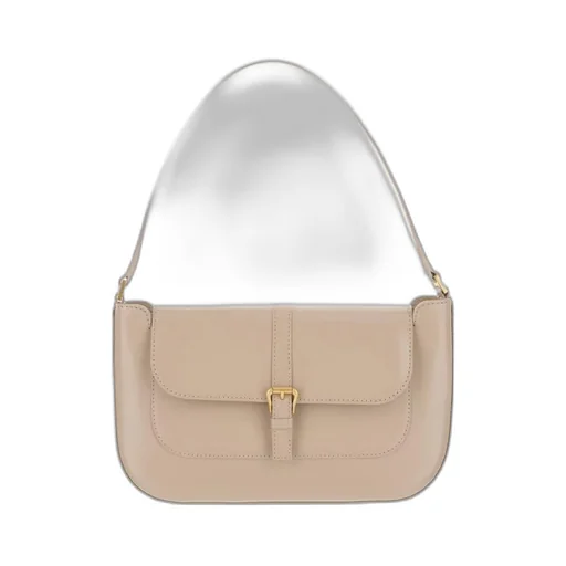 By Far Miranda Foldover Top Shoulder Bag