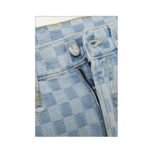 Plaid Jeans