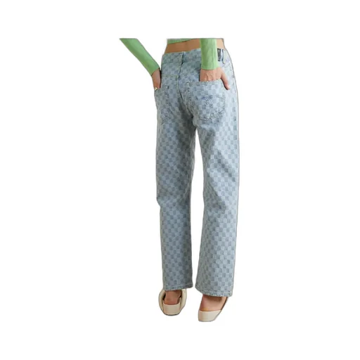 Plaid Jeans