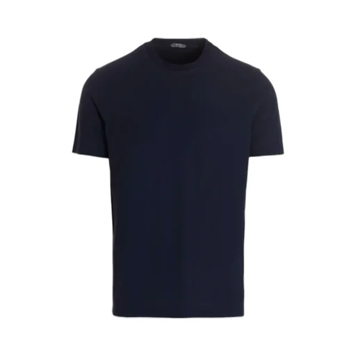 Zanone Crewneck Short-Sleeved T-Shirt
