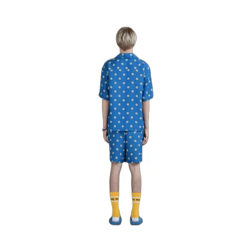 Marni Marnigram Elastic Waist Bermuda Shorts