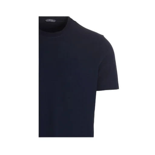 Zanone Crewneck Short-Sleeved T-Shirt