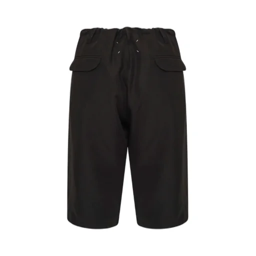 Maison Margiela Pinstripe Cuff Shorts