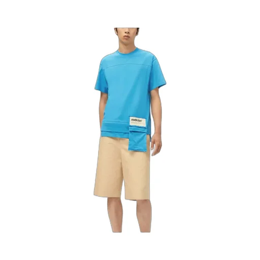 Waist Pocket T-Shirt Deep Water White As
