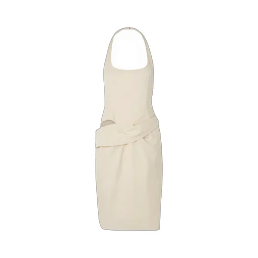 Jacquemus Cut-Out Sleeveless Asymmetric Dress