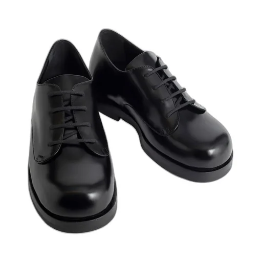 Lace-Up Leather Brogues