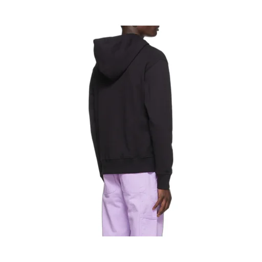 Embroidered-Logo Cotton Hoodie