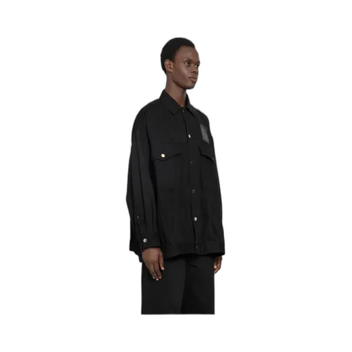 Lapel Denim Coat