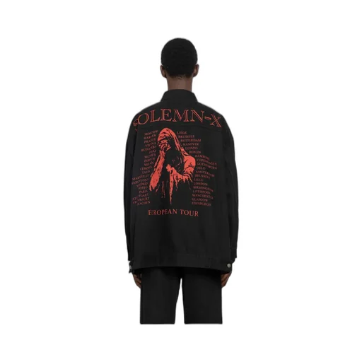 Lapel Denim Coat