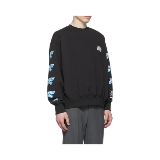 We11Done Logo Printed Sweatshirt