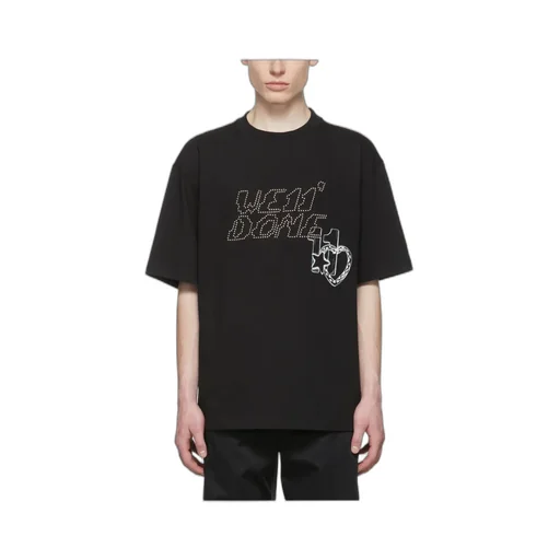 Stud-Logo Short-Sleeved T-Shirt
