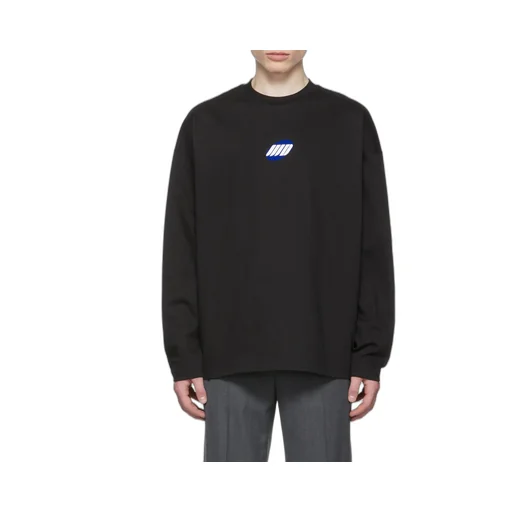 Logo-Print Cotton Sweater