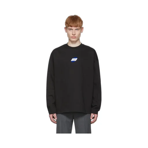 Logo-Print Cotton Sweater
