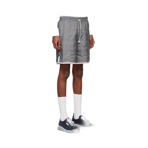 Thom Browne Ripstop Drawstring Track Shorts