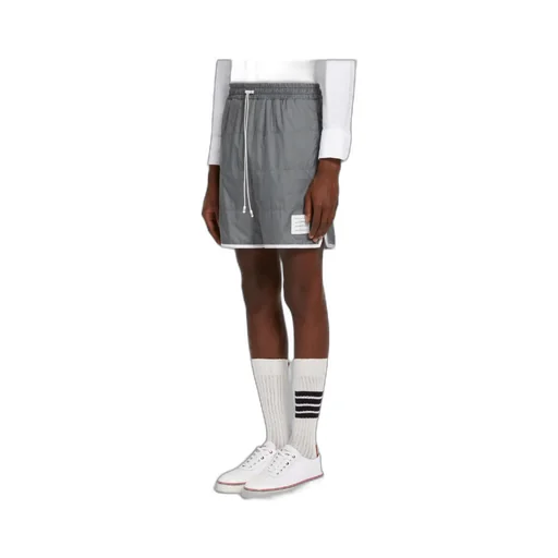 Thom Browne Ripstop Drawstring Track Shorts