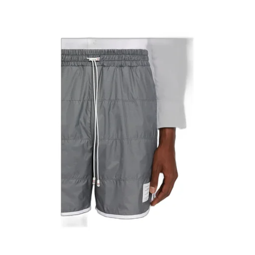 Thom Browne Ripstop Drawstring Track Shorts