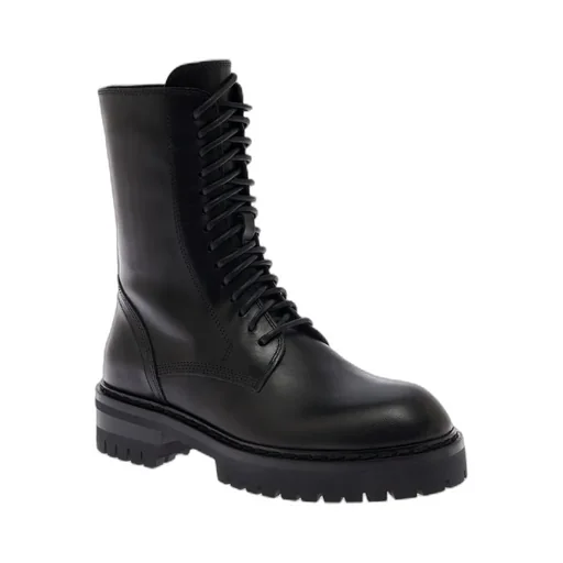 Ann Demeulemeester Round Toe Ankle Boots