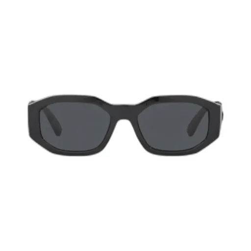 Logo Geometric Frame Sunglasses
