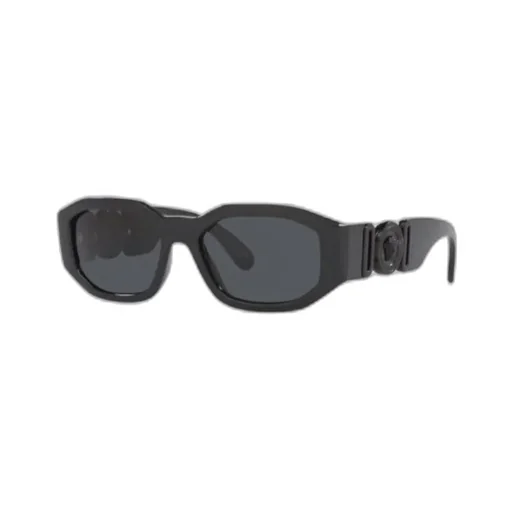 Logo Geometric Frame Sunglasses