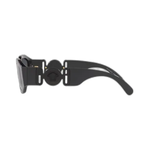 Logo Geometric Frame Sunglasses