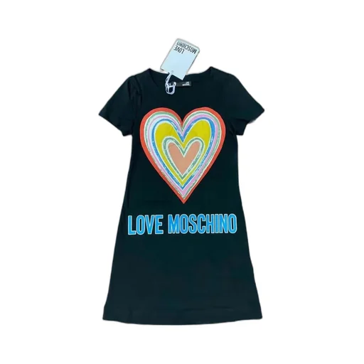 Round Neck Short-Sleeved Dress