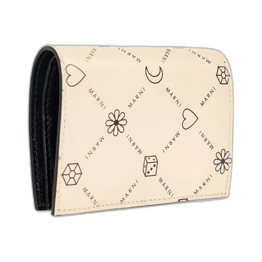 Geometric Logo-Print Wallet
